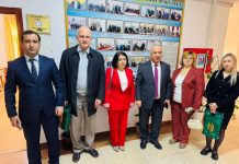 РАБОЧИЙ ВИЗИТ ПРЕДСТАВИТЕЛЕЙ БГУ В ТНУ